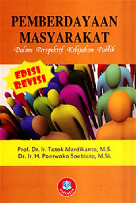 Jual Buku Pemberdayaan Masyarakat Dalam Perspektif Kebijakan Publik