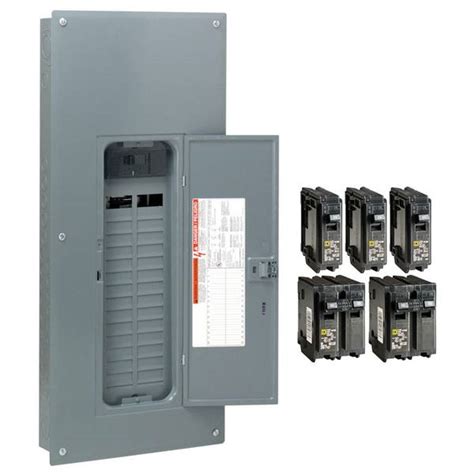 Square D 200 Amp Homeline 30 Space 60 Circuit Indoor Main Breaker Hom3060m200pcvp Blain S