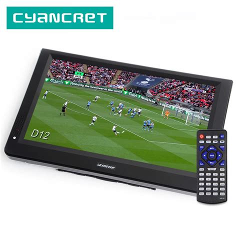 LEADSTAR D12 Inch HD Portable TV DVB T2 ATSC ISDB T Tdt Digital And