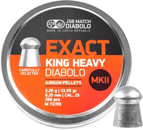 Jsb Match Diabolo Rut Exact King Heavy Ii Mm Szt Ceny I