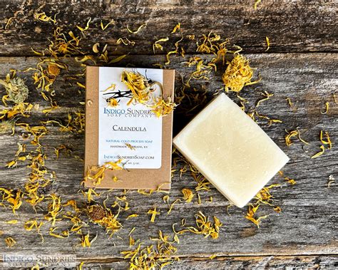 Calendula Soap For Sensitive Skin — Indigo Sundries Soap Co