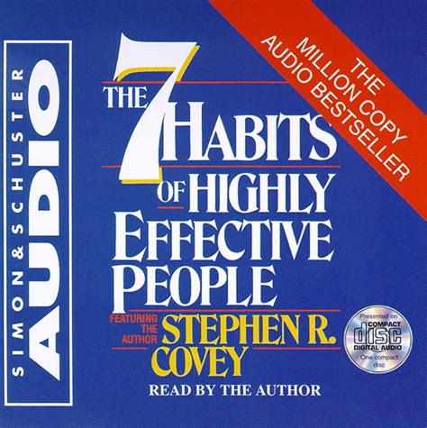 The 7 Habits Of Highly Effective People Audiobook on CD by Stephen R ...