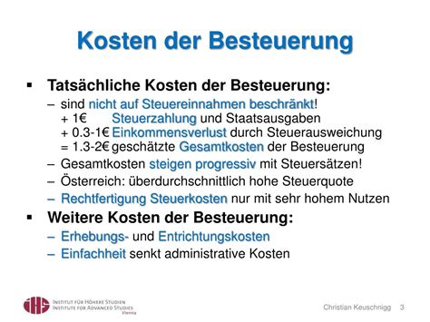 Ppt Verm Genssteuer Aufkommen Verteilung Konomische Effekte