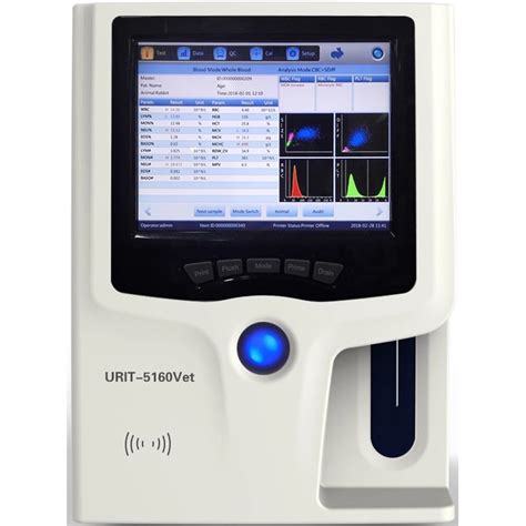 Urit Veterinary Part Cbc Machine Hematology Analyzer Blood Test