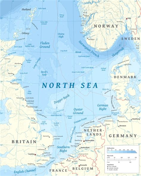 North Sea Location Bordering Countries And Key Facts Fotis Edu