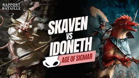 Age Of Sigmar Skaven VS Idoneth Deepkin RAPPORT DE BATAILLE YouTube