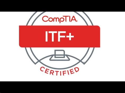 I Passed Comptia Itf Fc U In Week Youtube