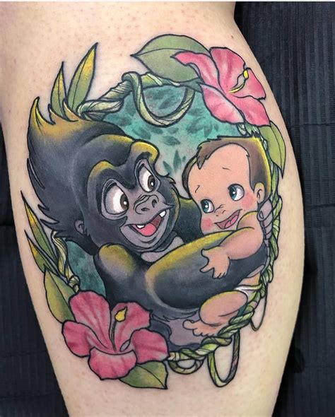 Disney Tarzan Tattoo