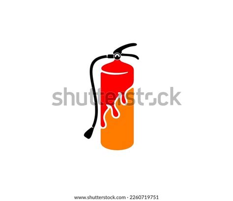 Fire Extinguisher Extinguisher Extinguishing Fire Fighting Stock Vector Royalty Free