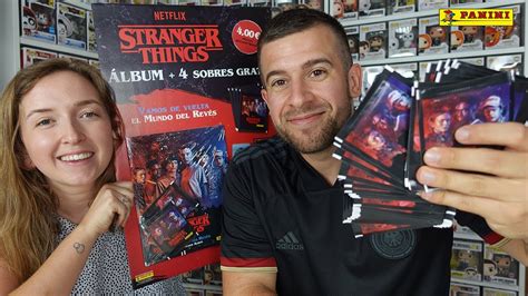 UNBOXING LA NUEVA COLECCIÓN DE CROMOS de STRANGER THINGS TODAS LAS