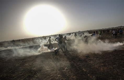 Muere Un Menor Palestino Por Fuego Israel En Las Protestas En Gaza