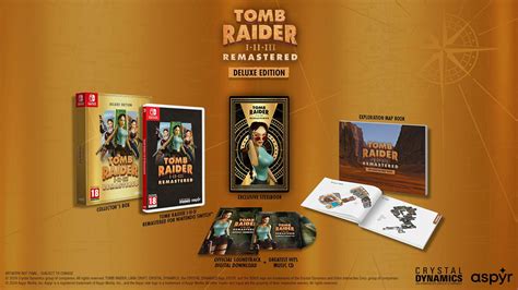 Tomb Raider I Ii Iii Remastered Deluxe Edition Ns Switch