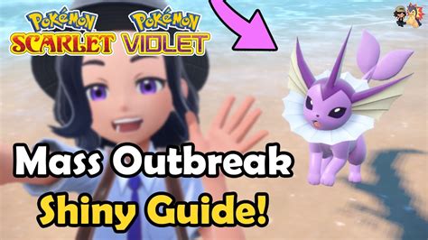 How To Shiny Hunt Mass Outbreaks In Pokémon In Scarlet And Violet Picnic Method Early Game