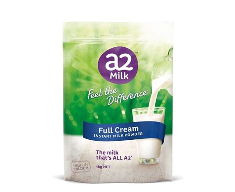 A2 Full Cream Instant Milk Powder Pouch 1kg Au