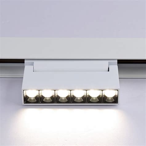 Luminaria Lineal Led Orientable Para Carril Magn Tico V W Ugr