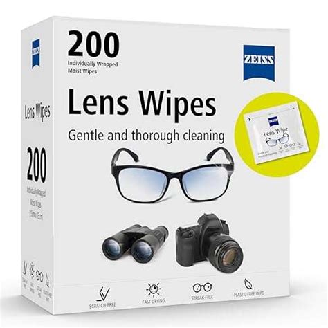 Zeiss Lens Wipes Lens Cleaner For Glasses Cameras Binoculars