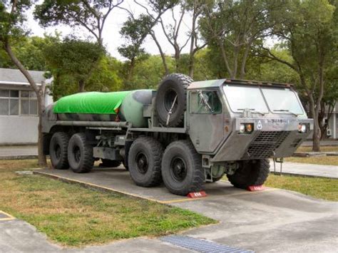 M978 A2 Oshkosh heavy expanded mobility tactical fuel servicing truck ...