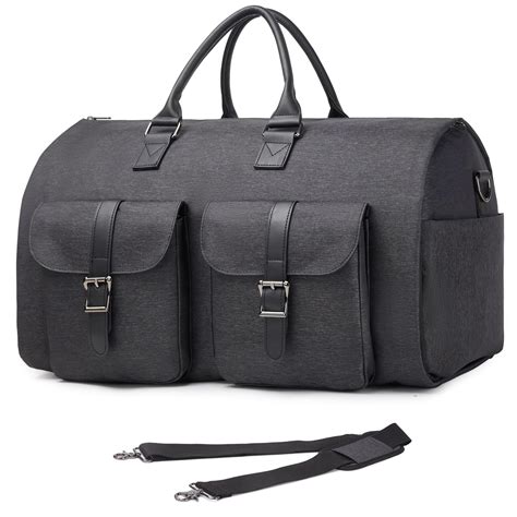 seyfocnia Convertible Travel Garment Bag,Carry on Garment Duffel Bag
