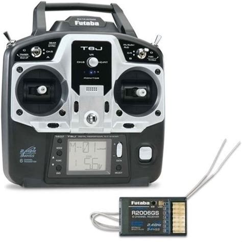 Radio Futaba 6j 2 4ghz 6 Canais Receptor R2006gs 6ch S Fhss Parcelamento Sem Juros