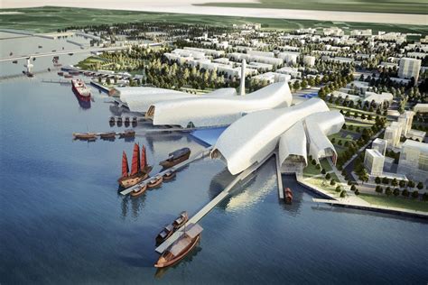 National Maritime Museum In Tianjin China Cox Rayner Architects