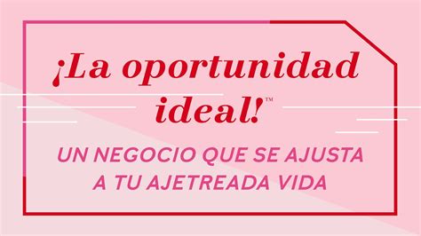 La Oportunidad Ideal Un Negocio Que Se Ajusta A Tu Ajetreada Vida