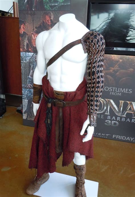 Hollywood Movie Costumes And Props Conan And Tamara Costumes From Conan The Barbarian Remake