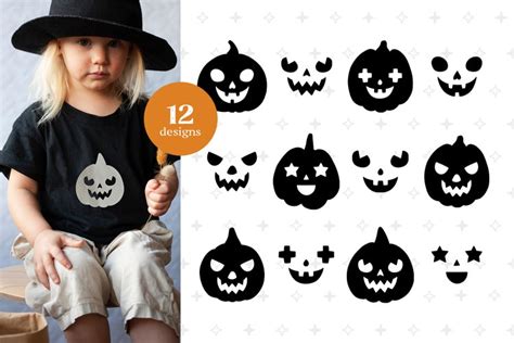 Halloween Pumpkin Face svg, Pumpkin svg bundle