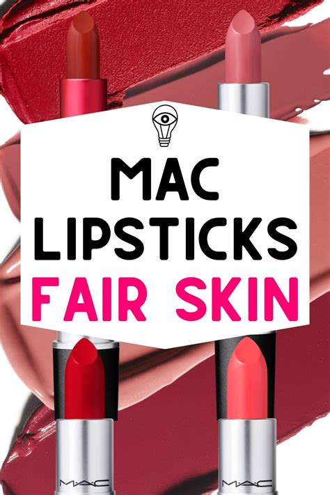 16 Best MAC Lipsticks For Fair Skin From Blonde To Red Hair Lipstick