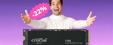 Crucial T700 Da 1TB SUPER Sconto Del 22 Su Amazon