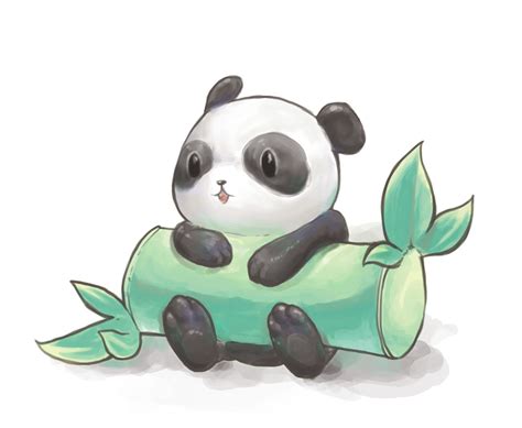 Page Chibi Panda Cute And Adorable Cliparts And Images