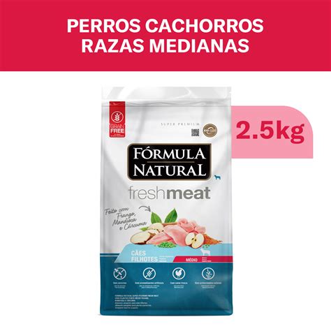 Alimento para Perros Cachorro Razas Medianas Fórmula Natural Fresh Meat