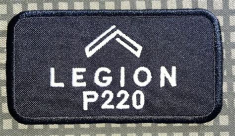 Sig Sauer Legion P320 Xfive Patch Decal Patch Co