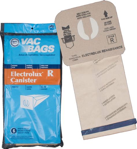 DVC Vac Bags Compatible With Electrolux Renaissance Style R Vacuum