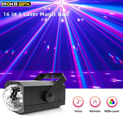 Laser Magic Ball Party Lamp Stage Laser Projector RGB Laser Light