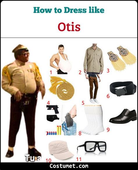 Otis Martin Costume For Cosplay And Halloween Cool Costumes Dark Brown Pants Otis