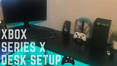 Xbox Series X Desk Gaming Setup Transformation Youtube