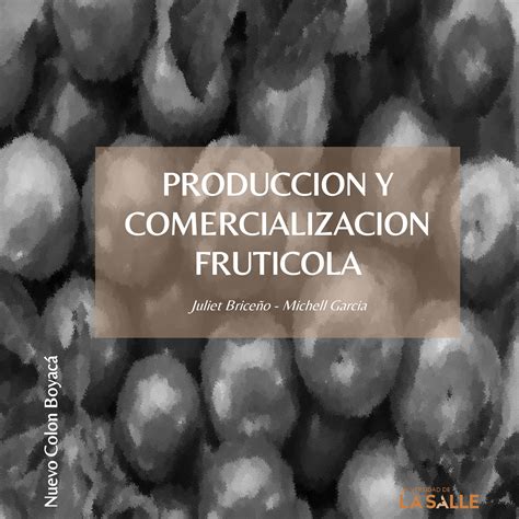 Cartilla Politica Publica Produccion Y Comercializacion Fruticola