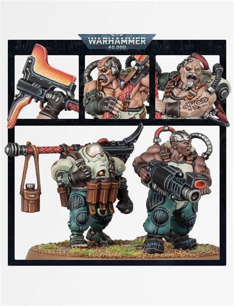 Warhammer 40K Leagues Of Votann Cthonian Beserks Poku No