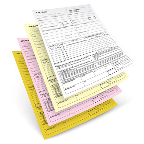 Carbonless Forms NCR Invoices Gosselin Graphics