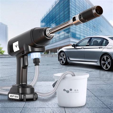 600W 12v 48V Cordless High Pressure Car Wash Water Spray Gun Wireless