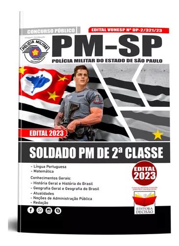 Apostila Pm Sp Soldado 2ª Classe Edital Vunesp Atualizada 2023