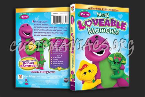 Barney Most Loveable Moments dvd cover - DVD Covers & Labels by ...