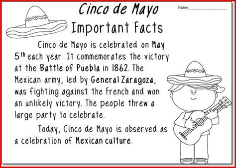 Cinco De Mayo Trivia Printable With Answers