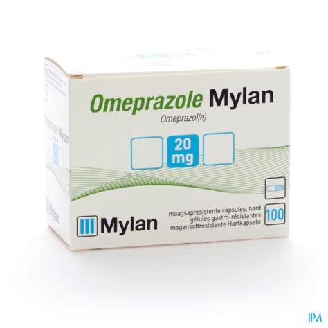 Omeprazol Viatris 20mg Caps 100 Apotheek Vanderhaegen