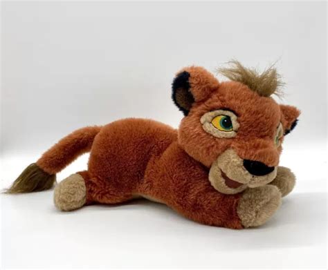 DISNEY STORE KOVU Lion King II 2 Simba S Pride Stuffed Plush RARE 1990