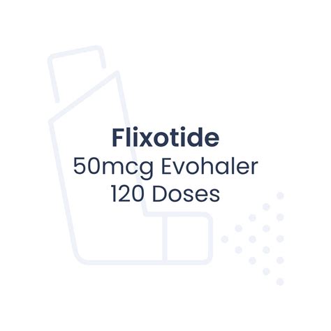 Flixotide 50mcg Evohaler 120 Doses – Glovida-Rx (GRx)