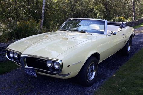 1968 Pontiac Firebird Convertible 4 Speed For Sale On Bat Auctions Sold For 29 250 On June 26