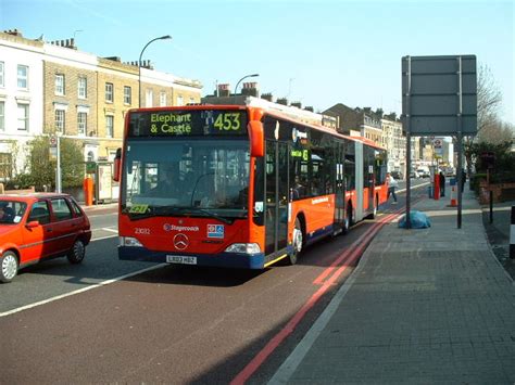 Route 453 Articulated Buses