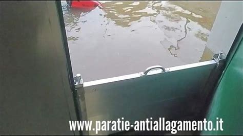 Paratia Amovibile Antiallagamento A Tenuta Stagna