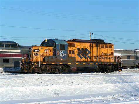 Railpicturesca Andy Perrin Photo Ontario Northland Chopnose Gp9